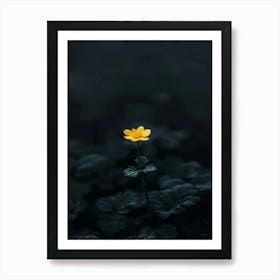 Yellow Flower 9 Art Print