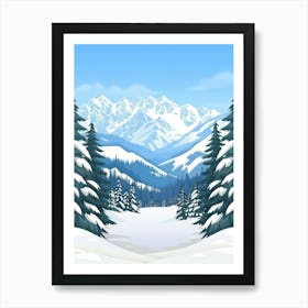 Winter Landscape 7 Art Print