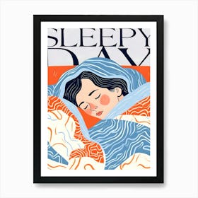 Sleepy Day Art Print