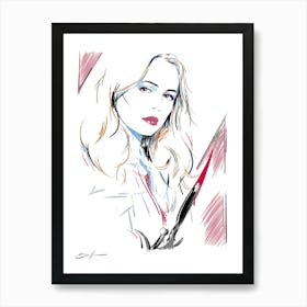 Faith - Retro 80s Style Art Print