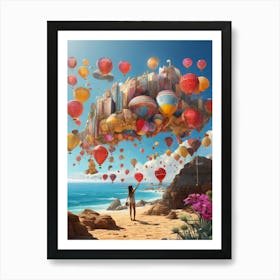 Hot Air Balloons 1 Art Print