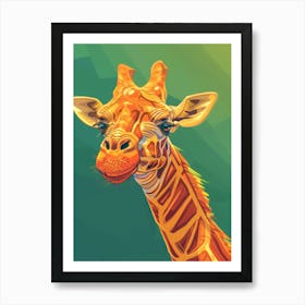 Giraffe 211 Art Print