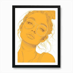 Contemporary Woman 26 Art Print