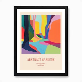 Colourful Gardens Callaway Gardens Usa 4 Red Poster Art Print