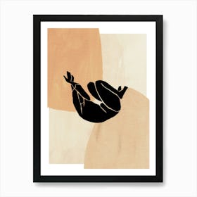 Abstract Silhouette Art Art Print