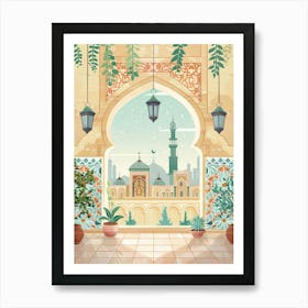 Islamic Background 3 Art Print