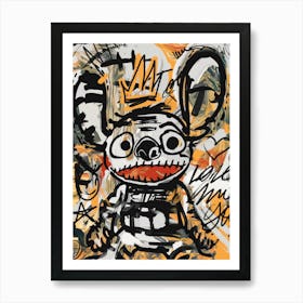 lilo street Art Print