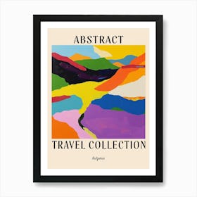 Abstract Travel Collection Poster Bulgaria 5 Poster