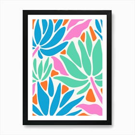 Tropical Leaves 7 Art Print