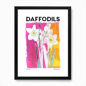 Daffodils Floral Collection Botanical Flower Market Art Print