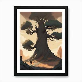 Shadow Of The Great Tree Art Print