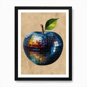 Disco Apple 2 Art Print