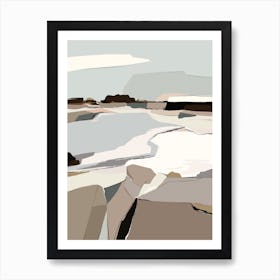 Rocky Shore Art Print