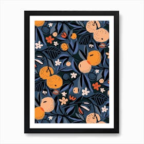 Tangerine Dreams Art Print