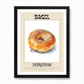 Everything Bagel 7 Art Print