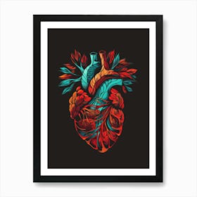 Heart Of Nature 7 Art Print