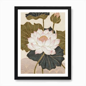 Lotus Flower 7 Art Print