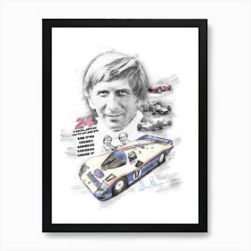 Derek Bell 1 Art Print