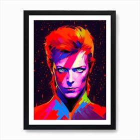 Neo Bowie Art Print