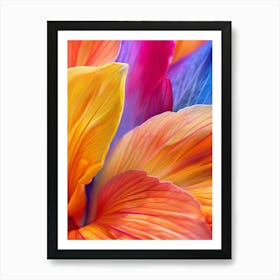 Abstract Petal 2 Art Print