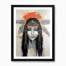 Tribal Dreamscape, Native American Art Print