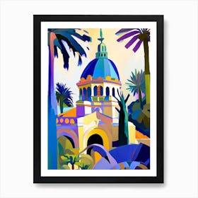 Balboa Park, Usa Abstract Still Life Art Print