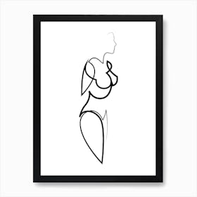 Mlt Nude Art Print