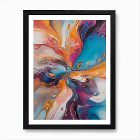 Abstract Painting 17 Art Print