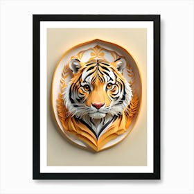 Tiger 4 Art Print