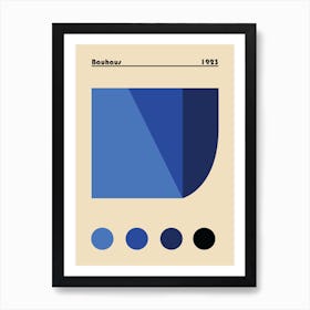 Bauhaus 1923 Germany Artwork Art Print