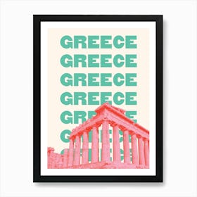 Greece Art Print