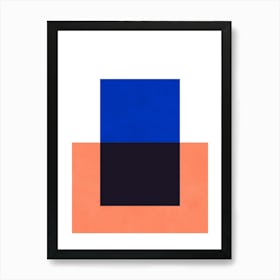 Geometric and modern abstract 11 Art Print