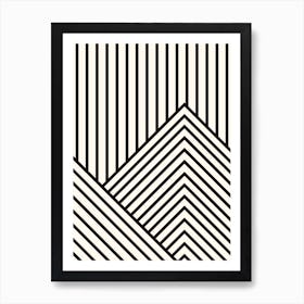 Abstract Line Art Nature Art Print