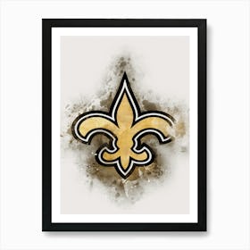 New Orleans Saints 3 Art Print