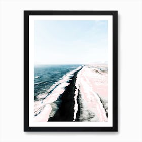 Pink Sand I Art Print