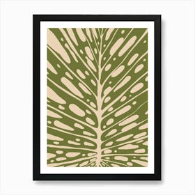 Palm Leaf 2 Art Print