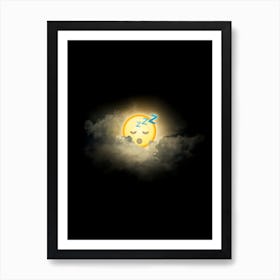 Sleeping Internet Art Print