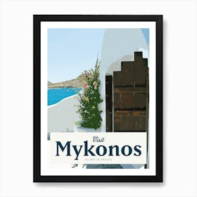 Mykonos Art Print