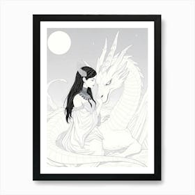 Mystical Fantasy Illustration 14 Art Print