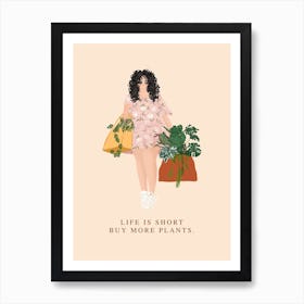 New Plant Decor Coming Art Print