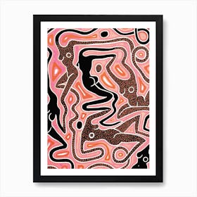 Ecstatic Nudes 13 Art Print