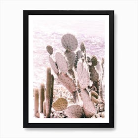 California Cactus Art Print