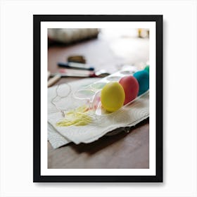 Easter Eggs 211 Art Print