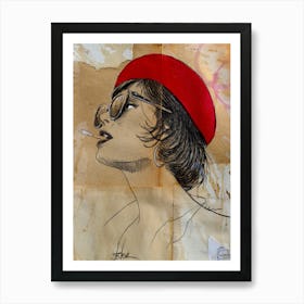 rouge beret Póster