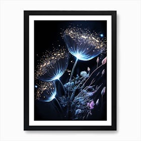 Dandelion Flower Art Print