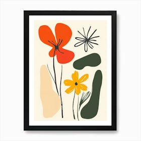 Flowers In A Vase 88 Art Print