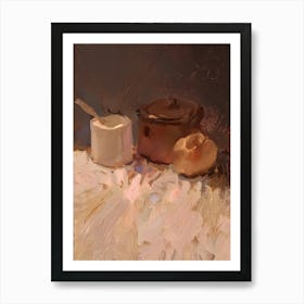 Pot And Pan Art Print