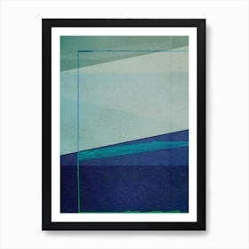 Abstract Landscape Poster