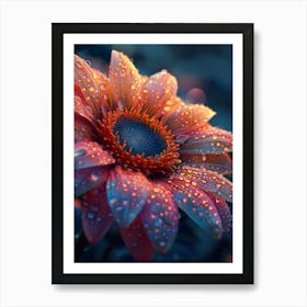 Gerbera Flower Art Print