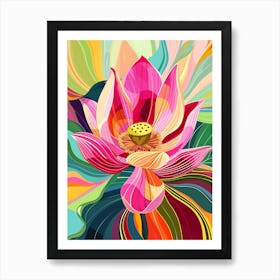 Lotus Flower 5 Art Print